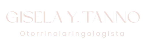 Logotipo da identidade visual da prática médica da doutora Gisela otorrino. Fundo transparente