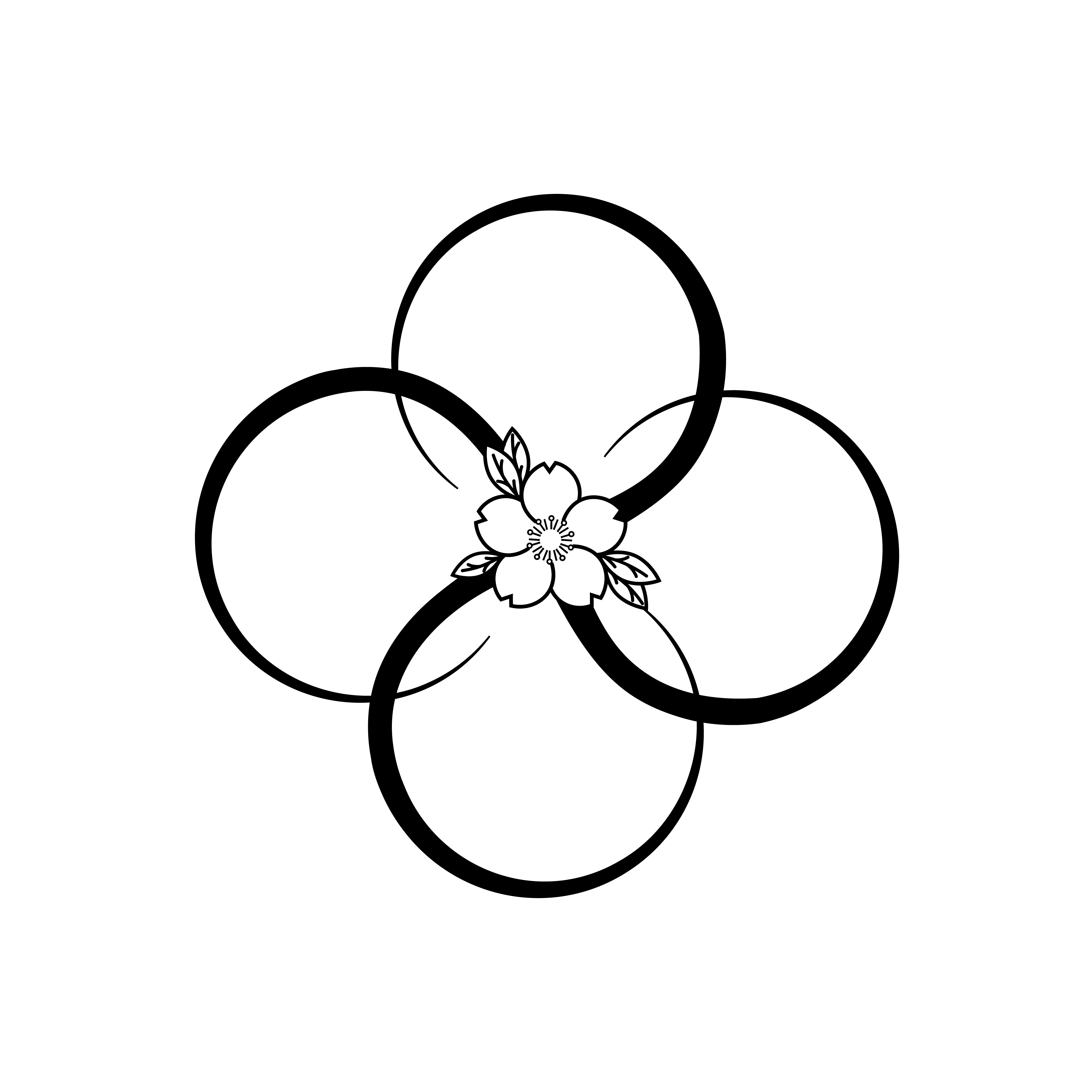 Logotipo da identidade visual da prática médica da doutora Gisela otorrino. Fundo transparente